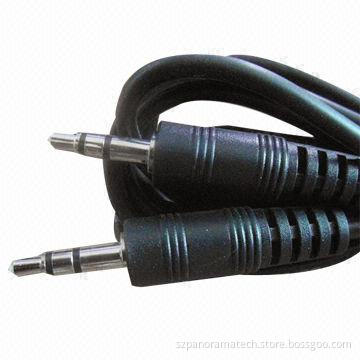 3.5mm audio cable, 100cm Available, Black Color